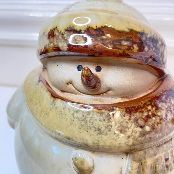 Set of 3 Vintage Ceramic Snowmen - Picture 7 of 12